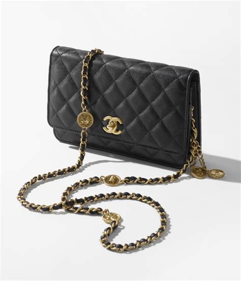 chanel wallet in quilted grained calfskin price|Wallet on Chain .